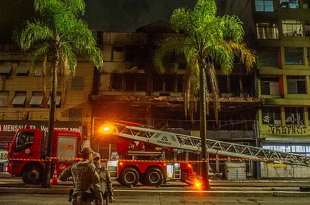 Incêndio em pensão de Porto Alegre pode ter sido criminoso, diz Defesa Civil