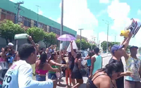 Ruas do Jaraguá são liberadas após novo protesto de moradores da orla lagunar