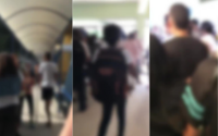 Vídeo mostra correria de alunos e funcionários após assassinato na porta de escola no São Jorge