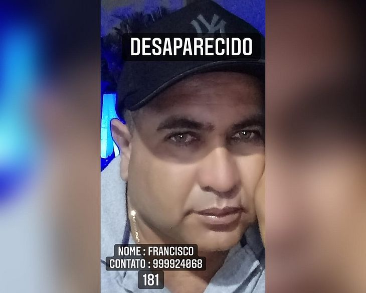 Francisco Costa saiu de casa no domingo, quando familiares noticiaram o desaparecimento