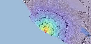 Veja vídeo: terremoto de magnitude 7,0 atinge costa sul do Peru
