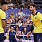 Brasil desencanta no vôlei masculino, vence a 1ª e garante vaga nas quartas 