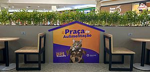 Maceió Shopping passa a oferecer Praça Pet de Alimentação