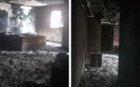 Apartamento é tomado por fogo e fica destruído em Ponta Verde; casal de idosos sai ileso