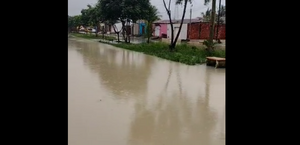 Moradores amanhecem ilhados após chuvas na região metropolitana de Maceió 