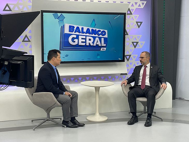 Ministro Vinicius Marques de Carvalho falou com exclusividade ao Balanço Geral Alagoas 