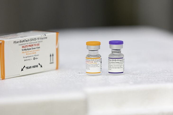Vacinas pediátricas da Pfizer contra a Covid-19