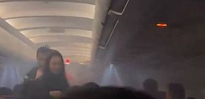 Vídeo: avião faz pouso de emergência em Hong Kong após carregador explodir a bordo