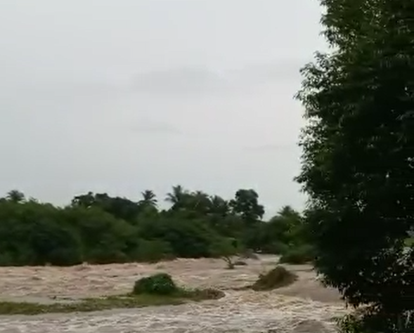 O Rio Mundaú registrou atingiu a marca de 5 metros na última quarta-feira, 25