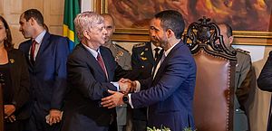 Em cerimônia no Palácio, Paulo Dantas promete governo comprometido com independência e harmonia entre os poderes