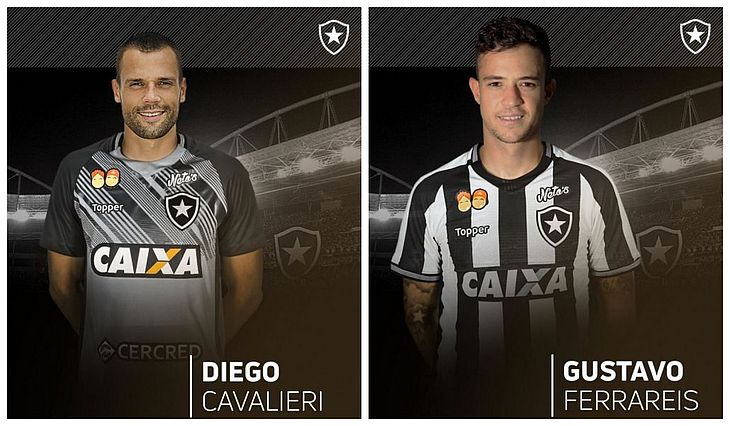 Diego Cavalieri e Gustavo Ferrareis são os novos reforços do Botafogo para 2019