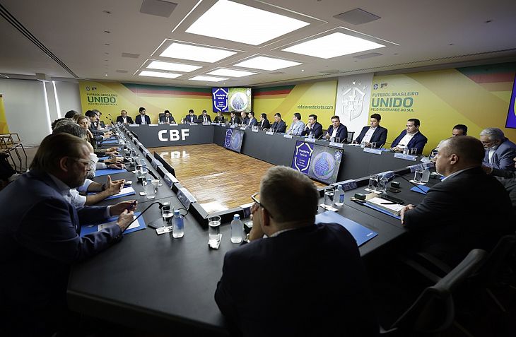 CBF, clubes e federações se reuniram na sede da entidade para o Conselho Técnico Extraordinário Série A