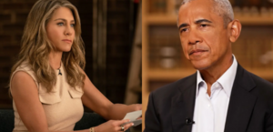 Jennifer Aniston rebate boatos de affair com Barack Obama: “Conheço a Michelle”