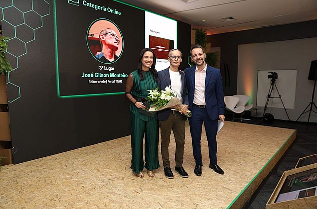 TNH1 vence prêmio nacional de jornalismo em cerimônia em São Paulo