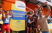 JHC entrega ginásio Arivaldo Maia totalmente reformado, no Jacintinho 