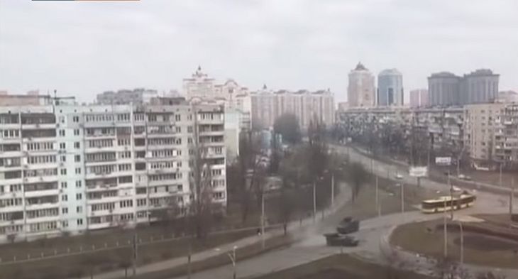 Kiev é uma das cidades ucranianas atingidas pela guerra