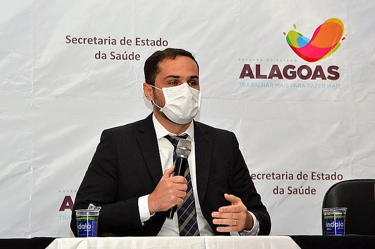 Secretário de saúde de Alagoas, Alexandre Ayres