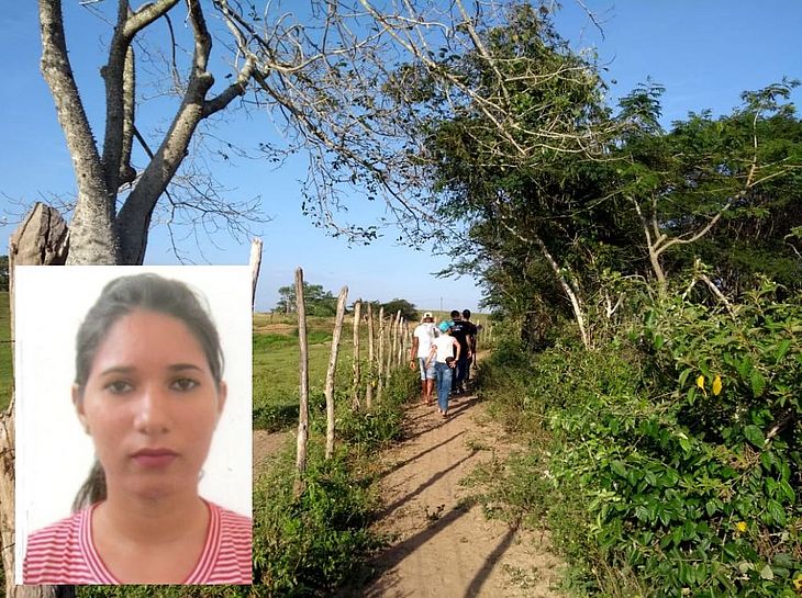 Maria Carla Lucas da Silva foi encontrada morta em Olho D'Água Grande 