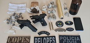 Polícia Militar de Alagoas apreende 146 armas e 74,7 kg de drogas no mês de novembro