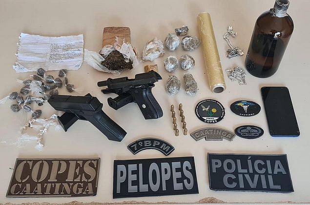 Polícia Militar de Alagoas apreende 146 armas e 74,7 kg de drogas no mês de novembro
