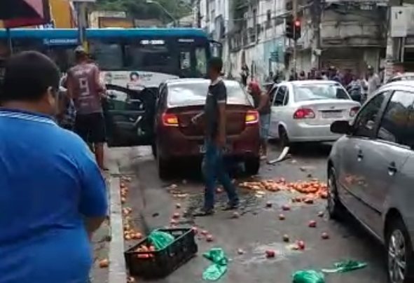 Confusão na Rua das Árvores envolvendo ambulantes resultou na morte de motorista de aplicativo