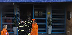 Incêndio: ar-condicionado de escola pega fogo e mobiliza bombeiros em Penedo