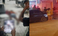 Vídeo: Polícia divulga imagens do momento em que suspeito chega a barbearia para matar cliente