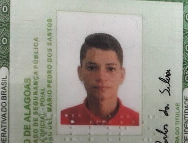 Antônio Carlos da Silva tinha 16 anos