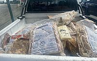 Cerca de 600 kg de charque estragados e com o prazo de validade expirado são apreendidos na Levada 