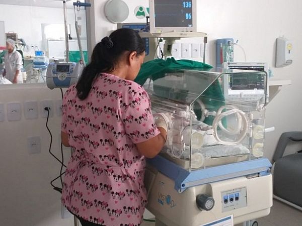 O bebê abandonado em Maceió foi levado para a Maternidade Santa Mônica