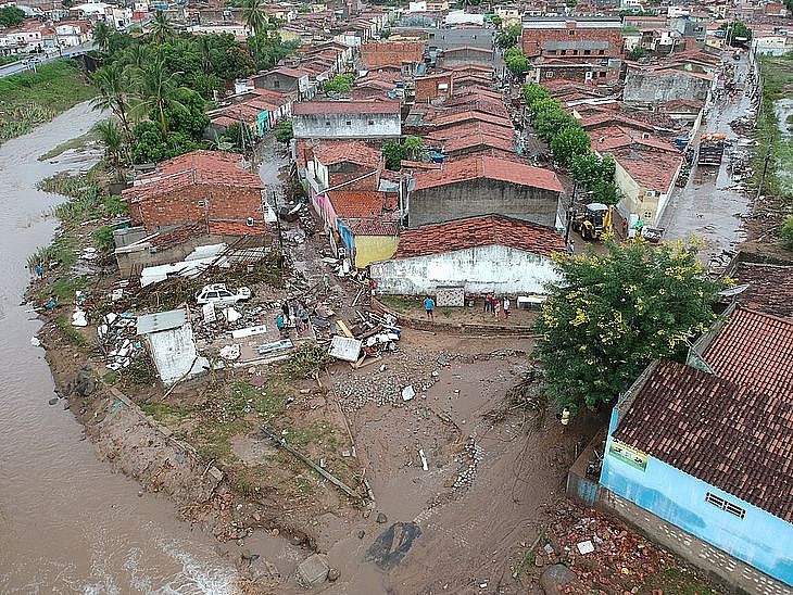 Santana do Ipanema sofreu duas enchentes desde o dia 23 de março
