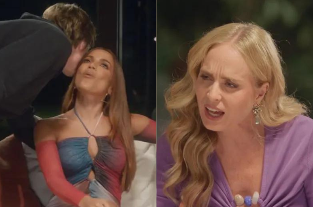 Anitta 'flerta' com filho de Angélica e Huck, e reação da apresentadora surpreende