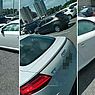 Audi bate em dois carros no estacionamento de shopping, em Maceió