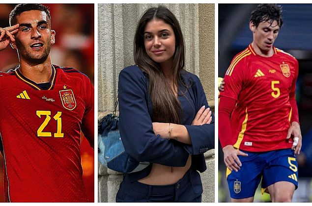 Seleção da Espanha tem triângulo amoroso de jogadores com filha de ex-técnico