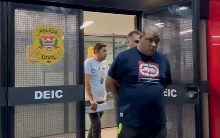 Heberson de Macedo Martins, o Gordão, foi preso na zona sul de São Paulo 