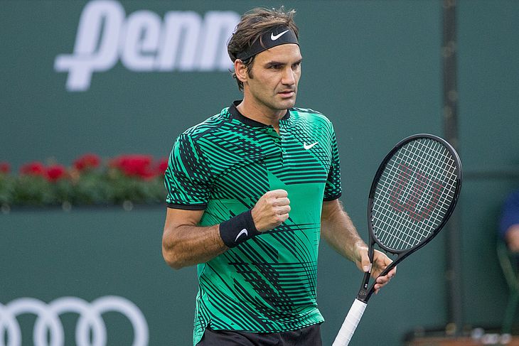 O tenista suíço Roger Federer