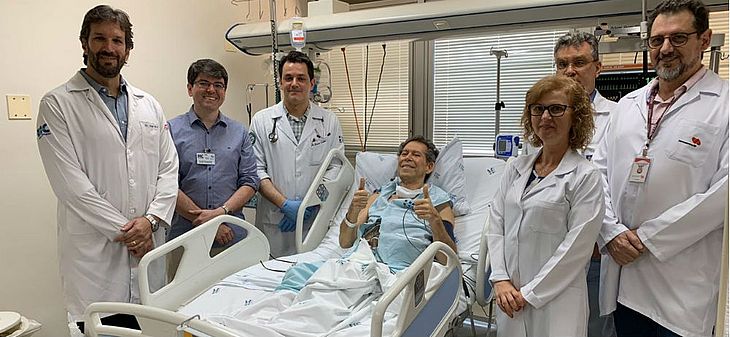 Paciente com linfoma foi atendido em Ribeirão Preto; técnica conhecida como terapia de células CAR-T foi usada pela primeira vez na América Latina