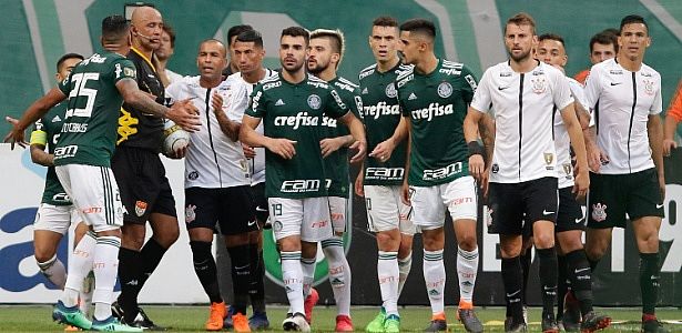 Palmeiras e Corinthians na final do Paulistão 2018