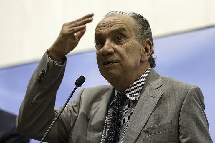 O ministro das Relações Exteriores, Aloysio Nunes Ferreira