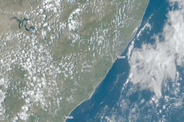 Veja a previsão do tempo para esta sexta-feira, 19, em Alagoas