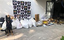 Cães da PM localizam mais de 400 kg de cocaína em Paraisópolis, zona sul de SP