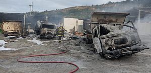 Trabalhador teve 20% do corpo queimado após explosão de caminhão-tanque, diz HGE