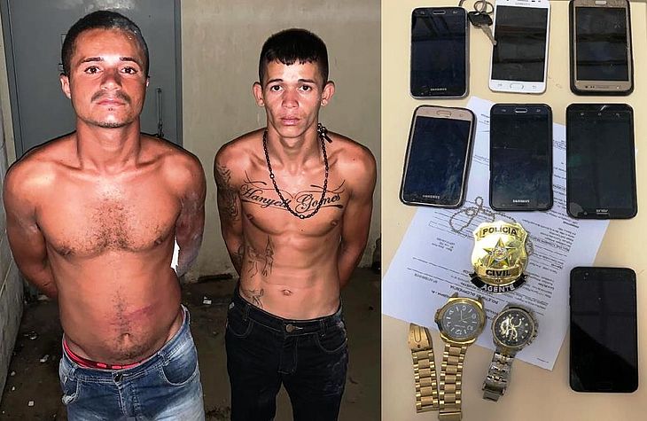 Suspeitos presos em Murici com moto roubada em Capela 