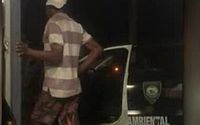 Polícia ambiental prende homem que matou sucuri durante pescaria na Bahia 