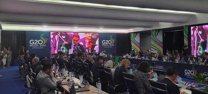 Reuniões do G20 em Maceió começaram nesta segunda-feira (09), no bairro da Cruz das Almas