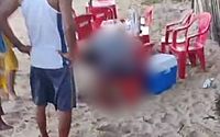 Homem é assassinado a tiros após discussão em bar na praia de Garça Torta