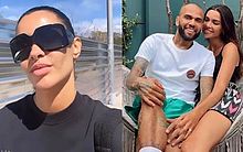 Mulher de Daniel Alves deleta redes sociais após polêmica sobre liberdade provisória do ex-jogador