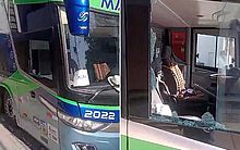 Vídeos: ônibus de turismo são alvos de arrombamentos em Ponta Verde e Pajuçara