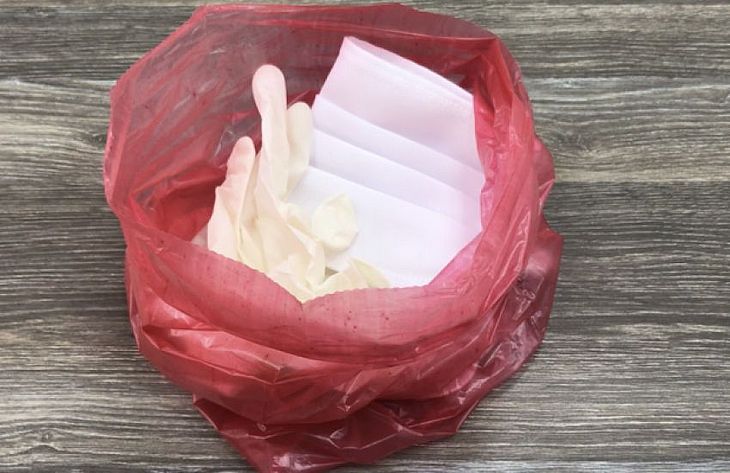Uso de saco vermelho é uma das orientações para descarte correto dos resíduos infectados ou suspeitos de contaminação