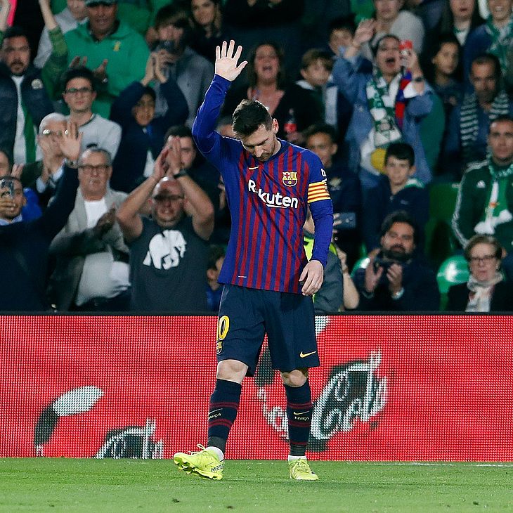 Messi mais uma vez foi o grande destaque do Barça